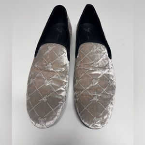 Giuseppe Zanotti Suede Men’s Dress loafers with signature embellishments